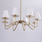 Tamora Fabric Chandelier-Moonnatur