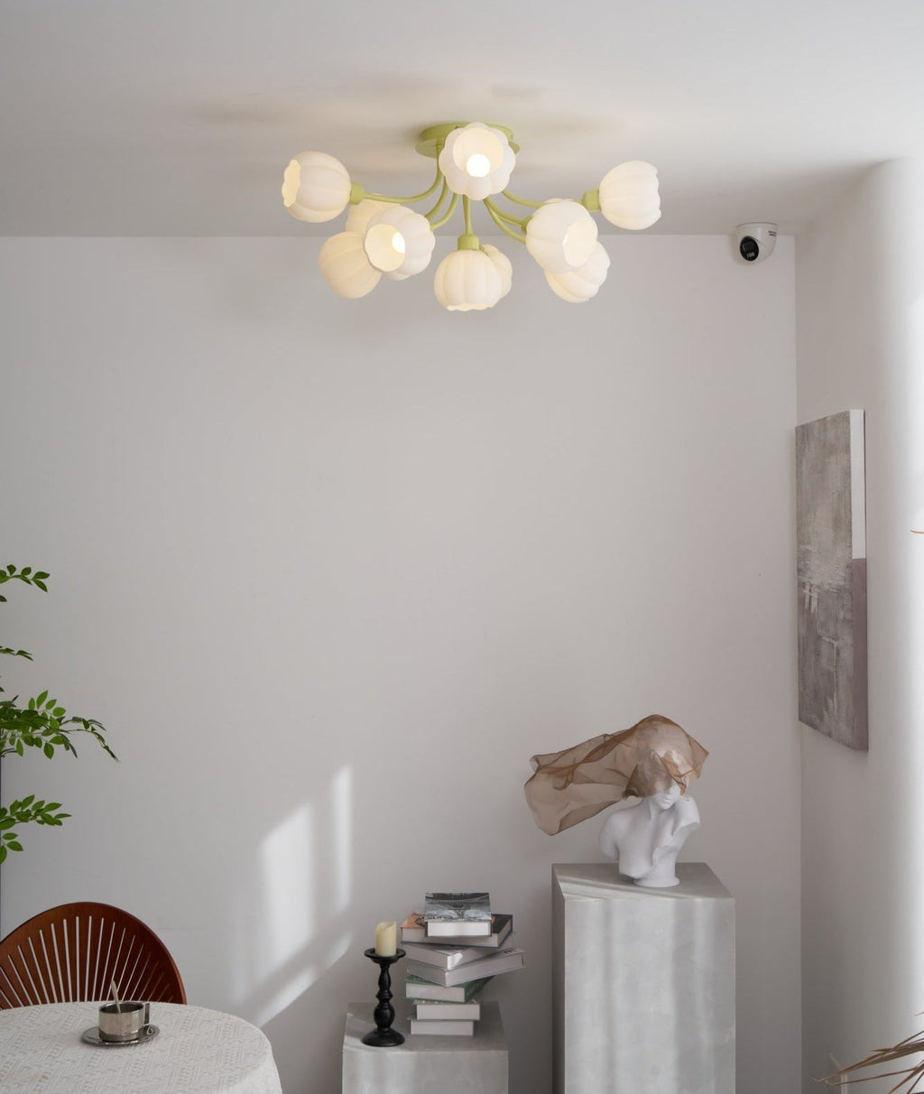 Ovelwyn Glass Ceiling Light-Moonnatur