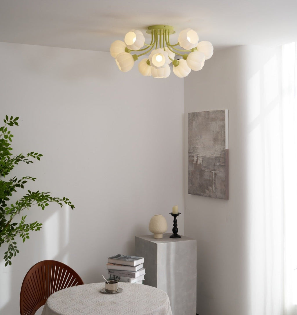 Ovelwyn Glass Ceiling Light-Moonnatur