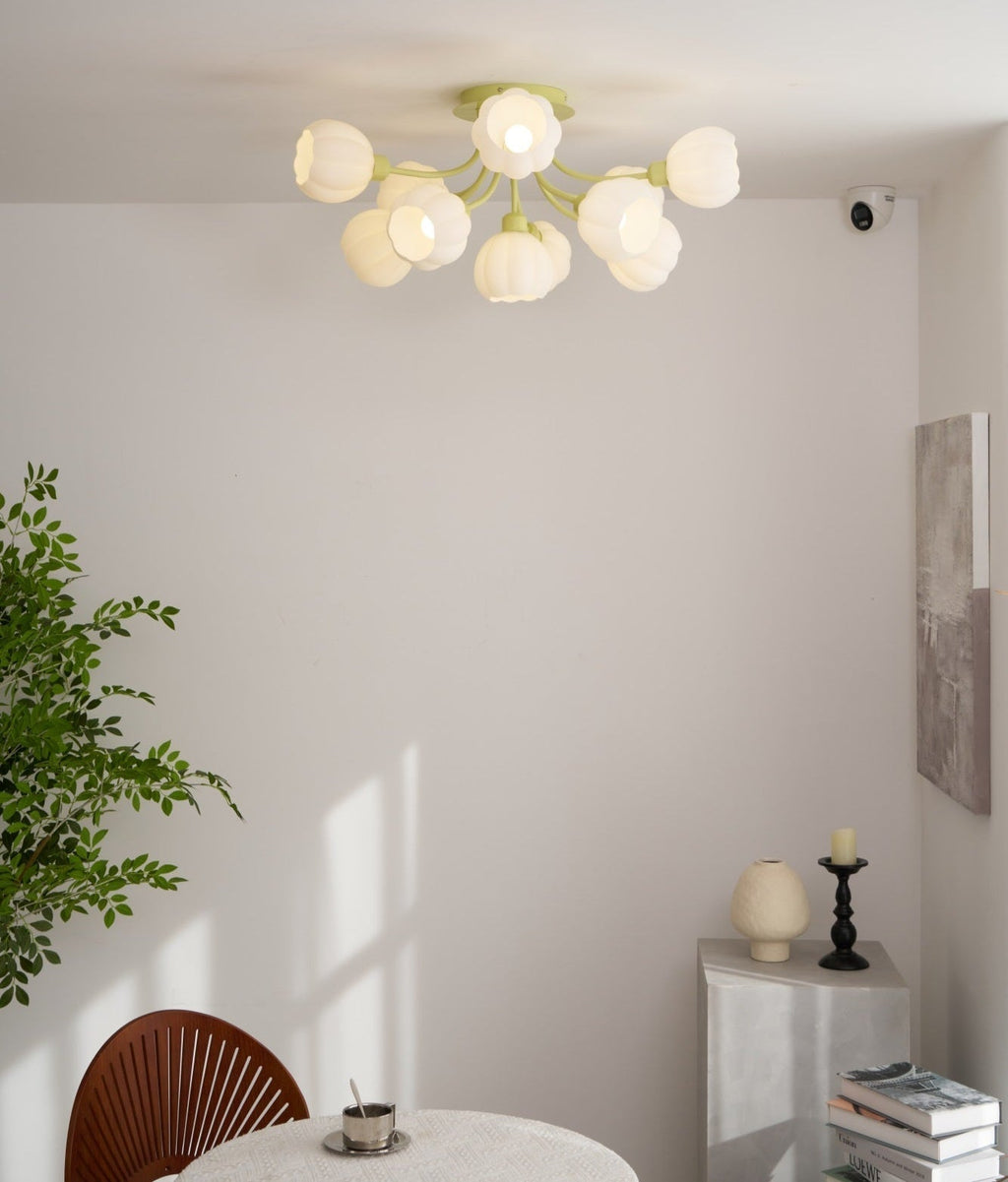 Ovelwyn Glass Ceiling Light-Moonnatur
