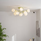 Ovelwyn Glass Ceiling Light-Moonnatur