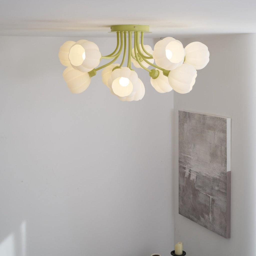 Ovelwyn Glass Ceiling Light-Moonnatur