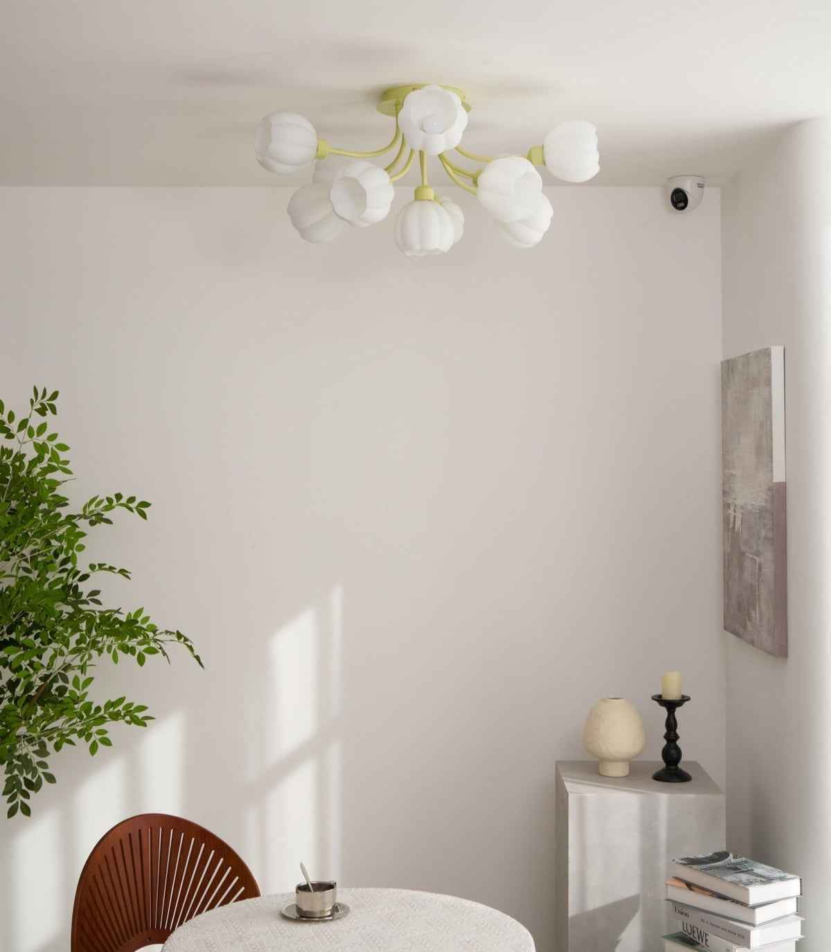 Ovelwyn Glass Ceiling Light-Moonnatur