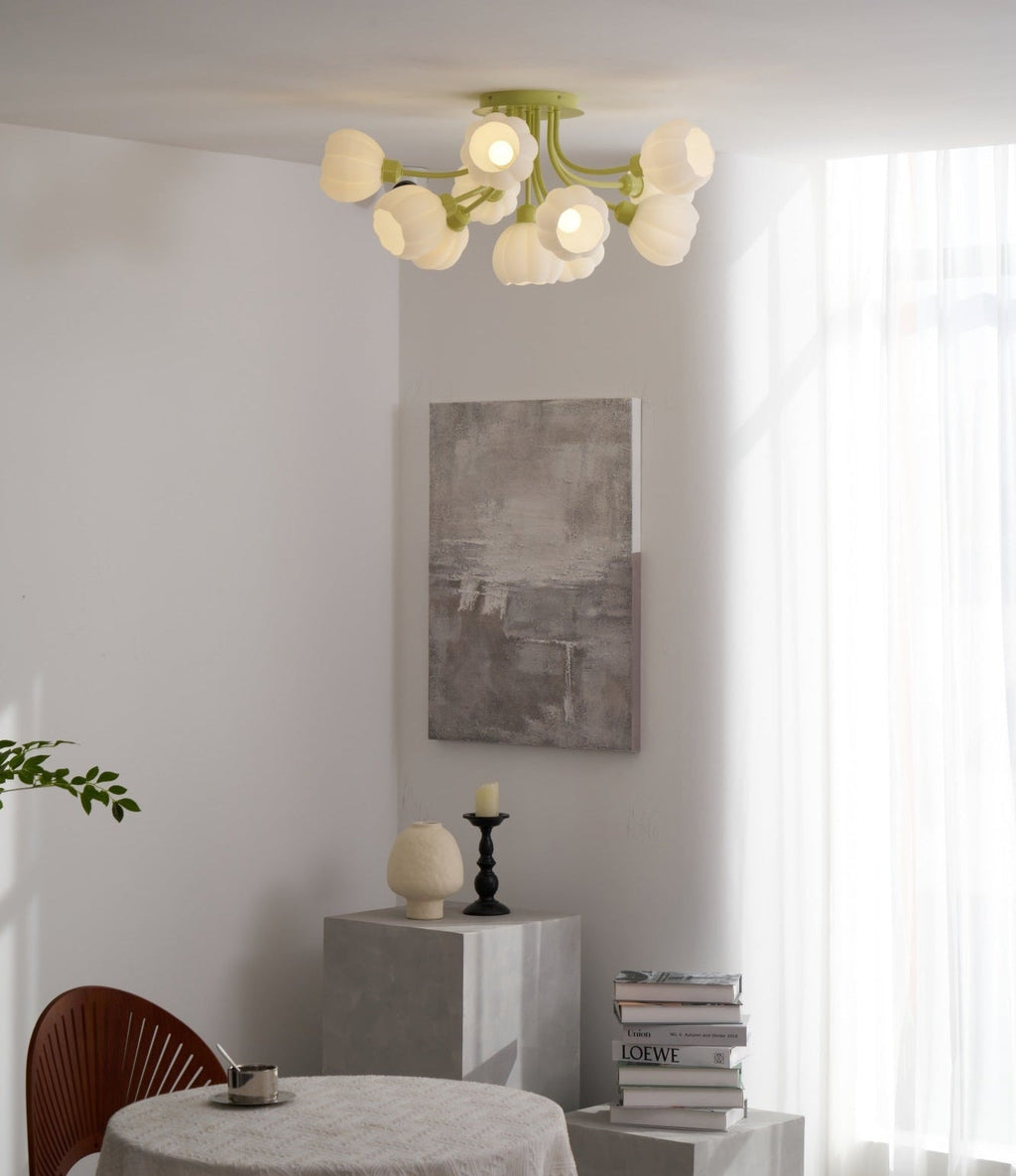 Ovelwyn Glass Ceiling Light-Moonnatur
