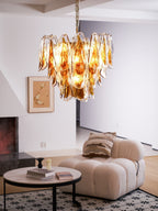 Ravensorie Glass Chandelier-Moonnatur