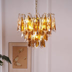 Ravensorie Glass Chandelier-Moonnatur
