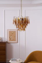 Ravensorie Glass Chandelier-Moonnatur