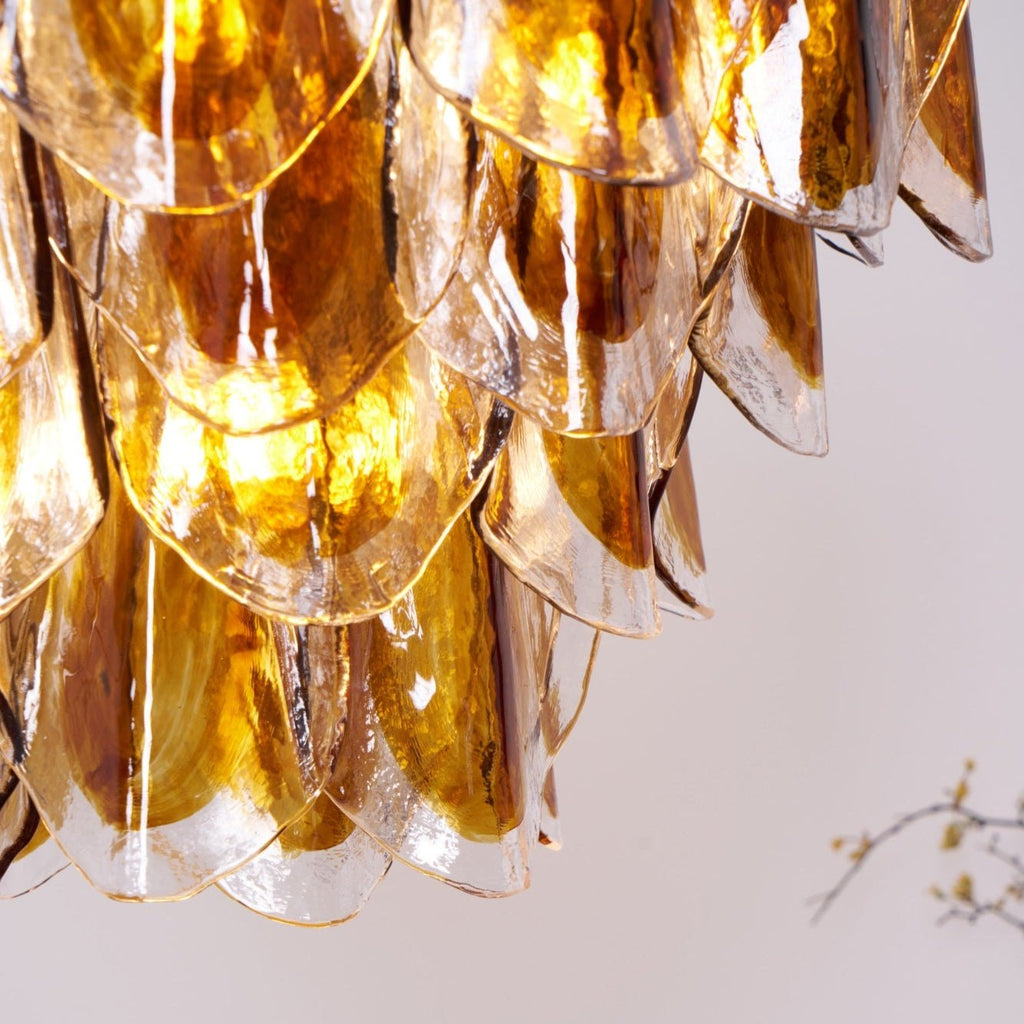 Ravensorie Glass Chandelier-Moonnatur