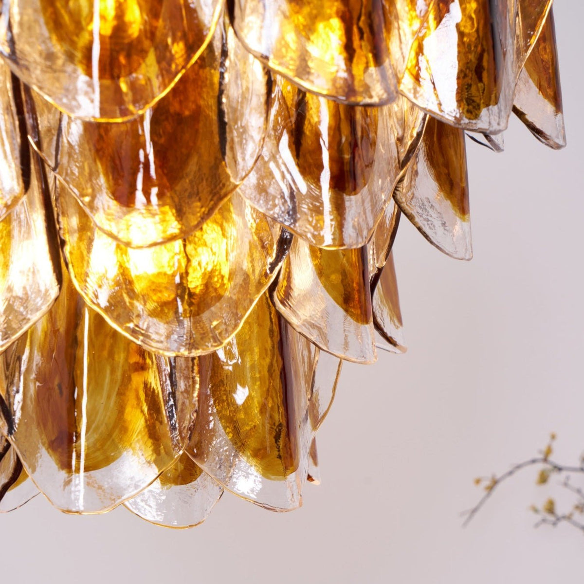 Ravensorie Glass Chandelier-Moonnatur