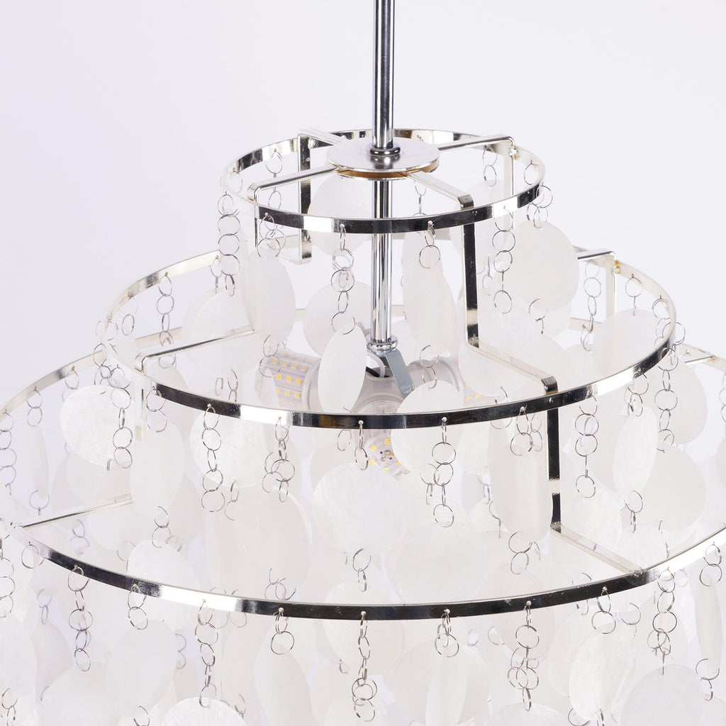 Ilmarelle Shell Chandelier-Moonnatur
