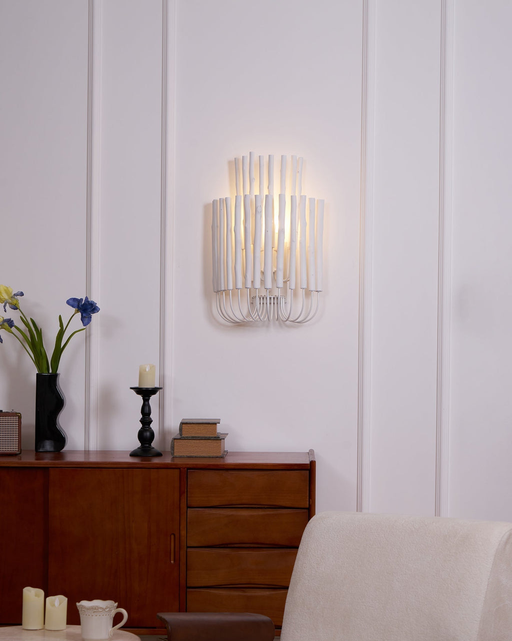 Ucaelia Wood Wall Lamp-Moonnatur