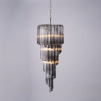 Casterash Glass Chandelier-Moonnatur