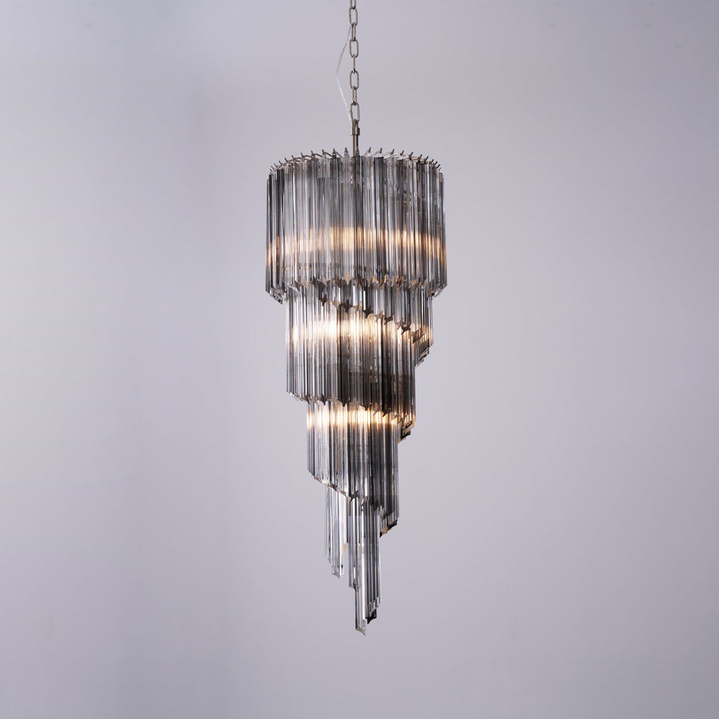 Casterash Glass Chandelier-Moonnatur