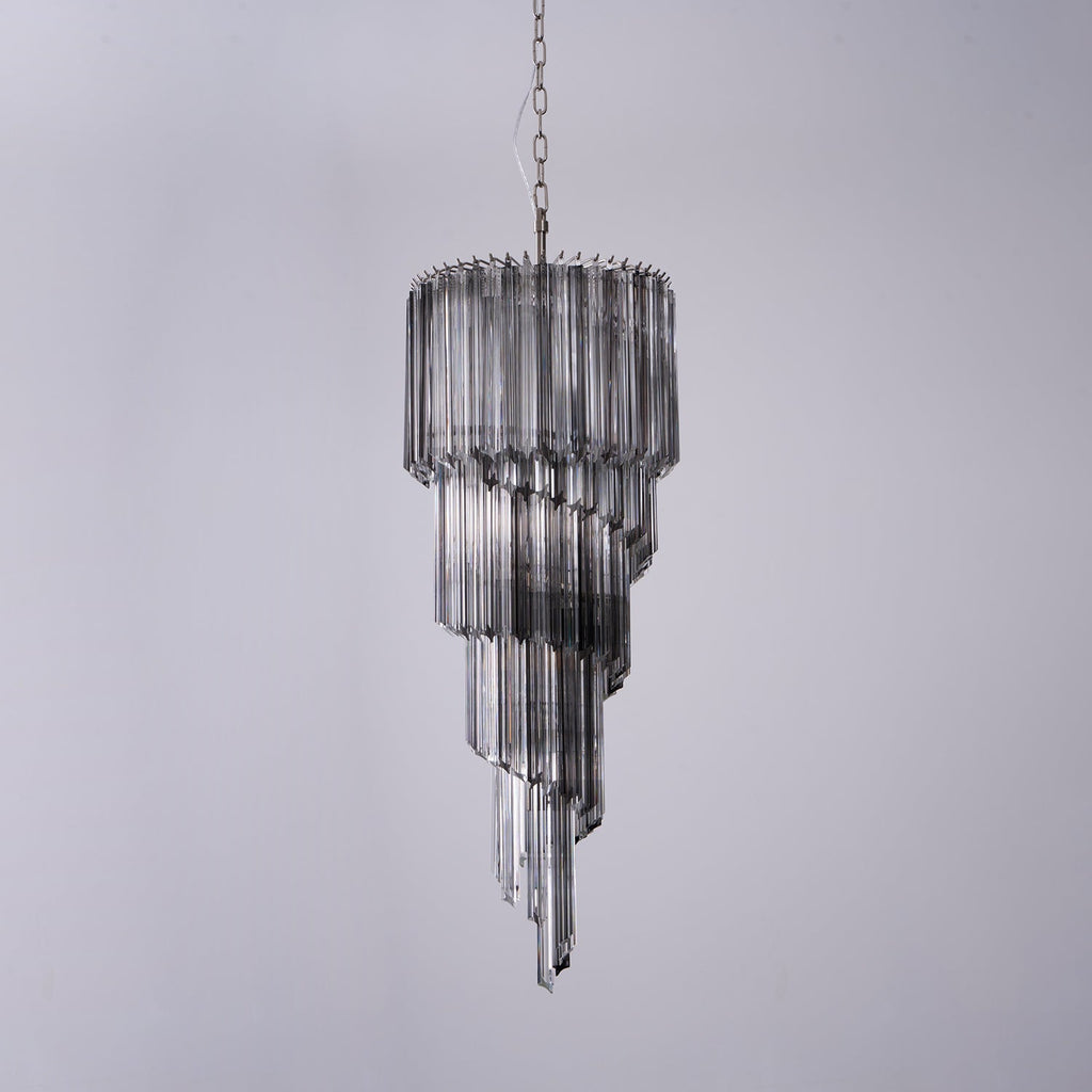 Casterash Glass Chandelier-Moonnatur