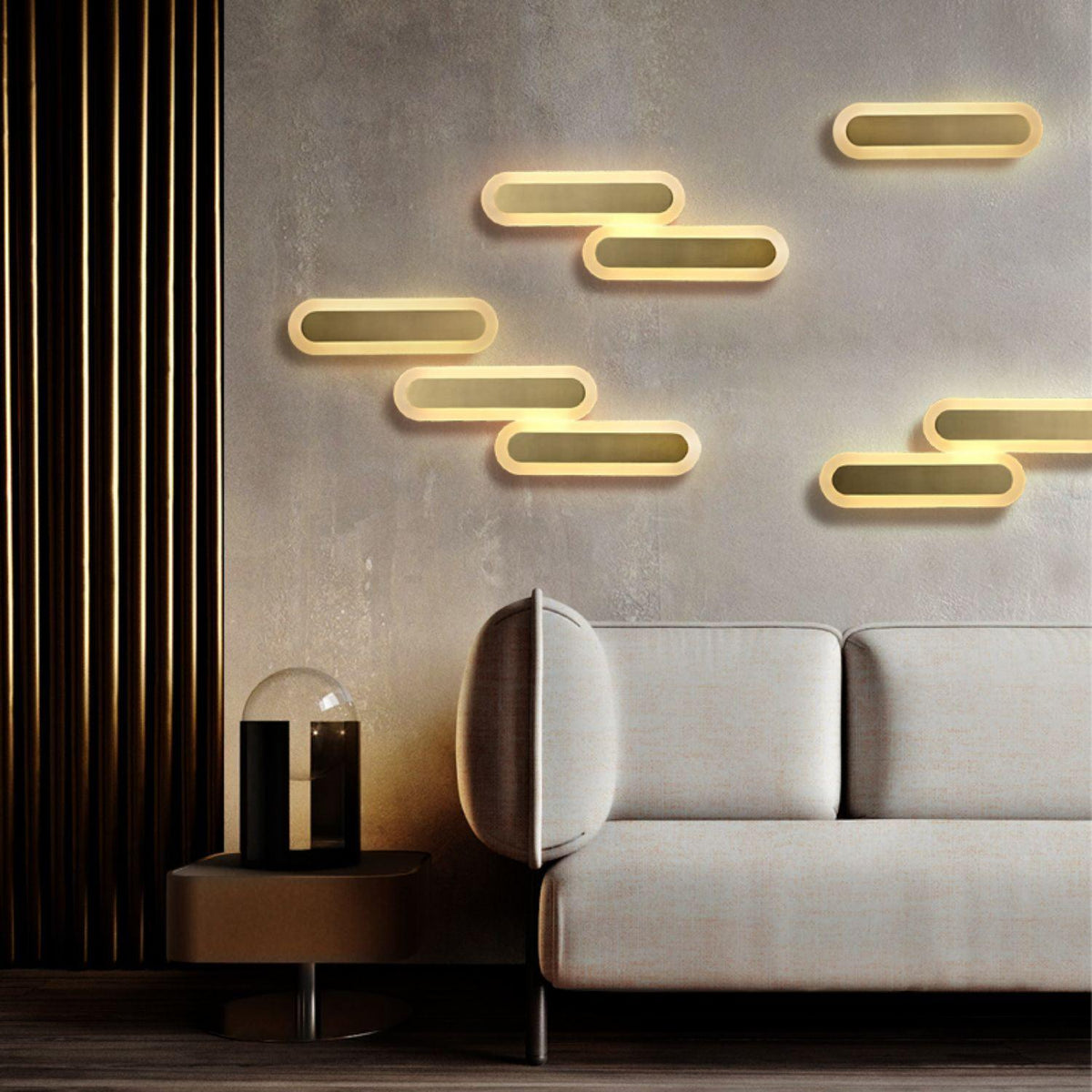 Mareniel Acrylic Wall Light-Moonnatur