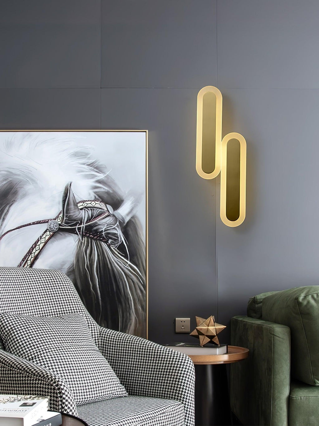Mareniel Acrylic Wall Light-Moonnatur