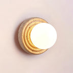Ashenrose Travertine Wall Light-Moonnatur