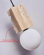 Netheniel Glass Pendant Light-Moonnatur