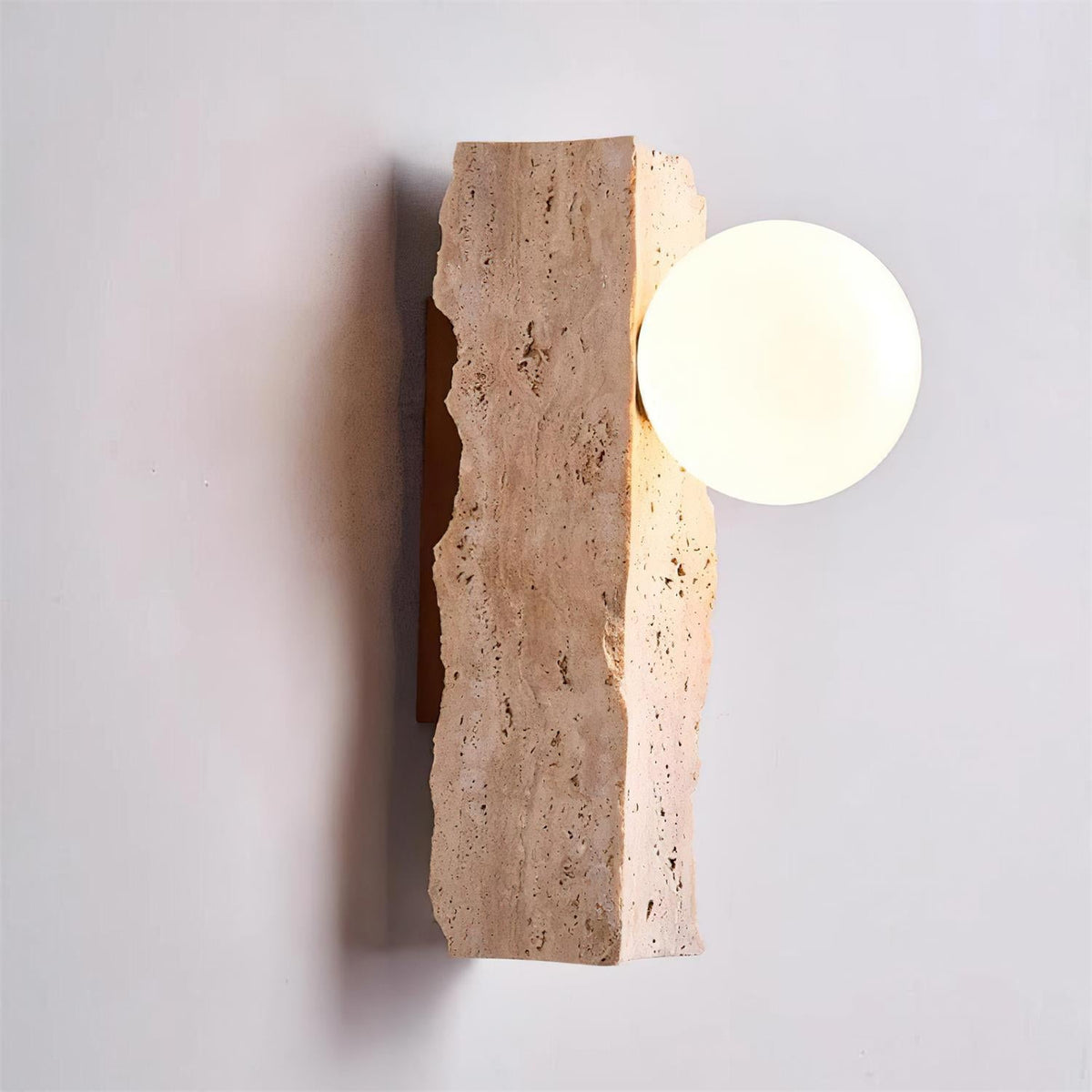 Invercove Glass Wall Light-Moonnatur