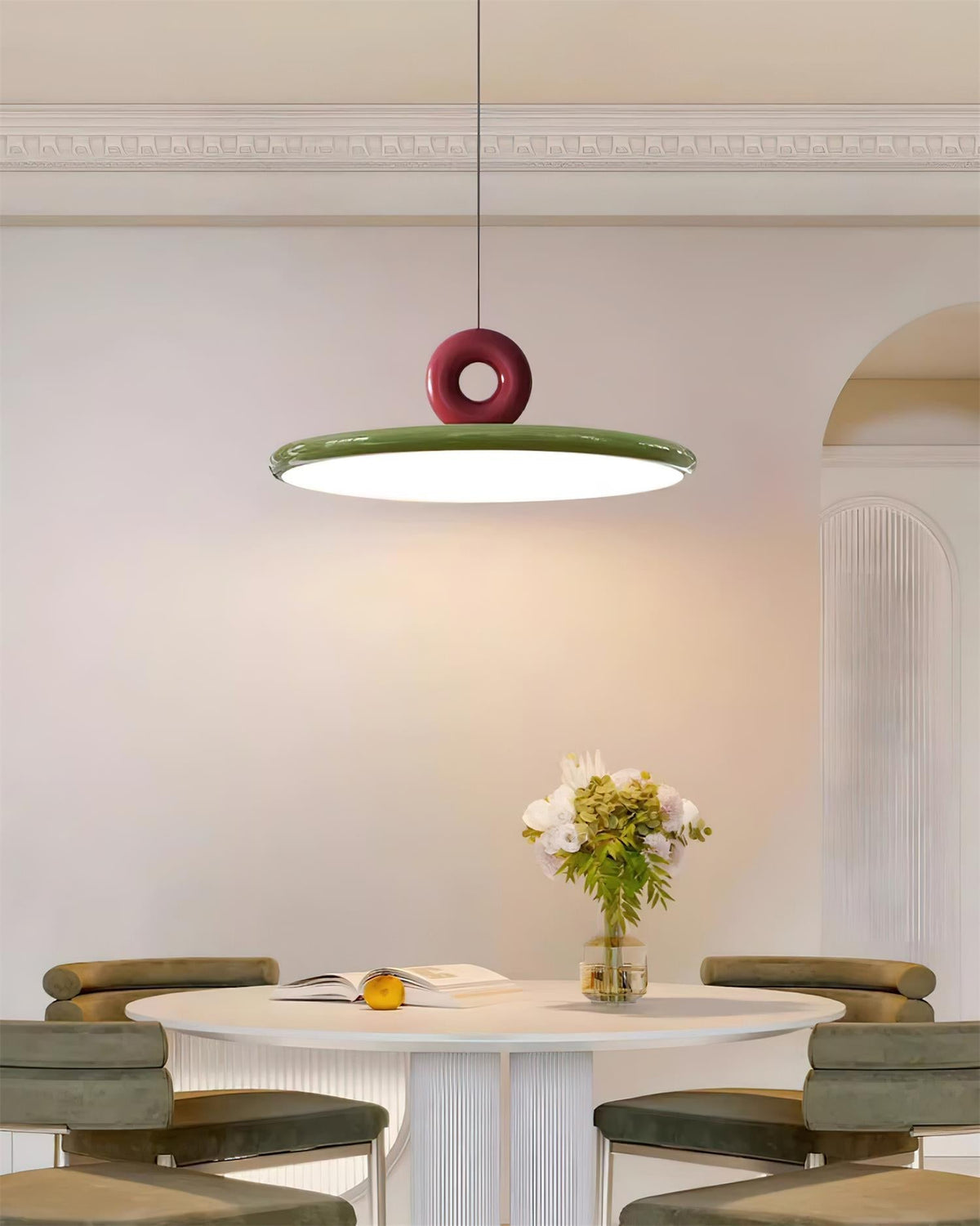 Edrenelis Acrylic Pendant Light-Moonnatur