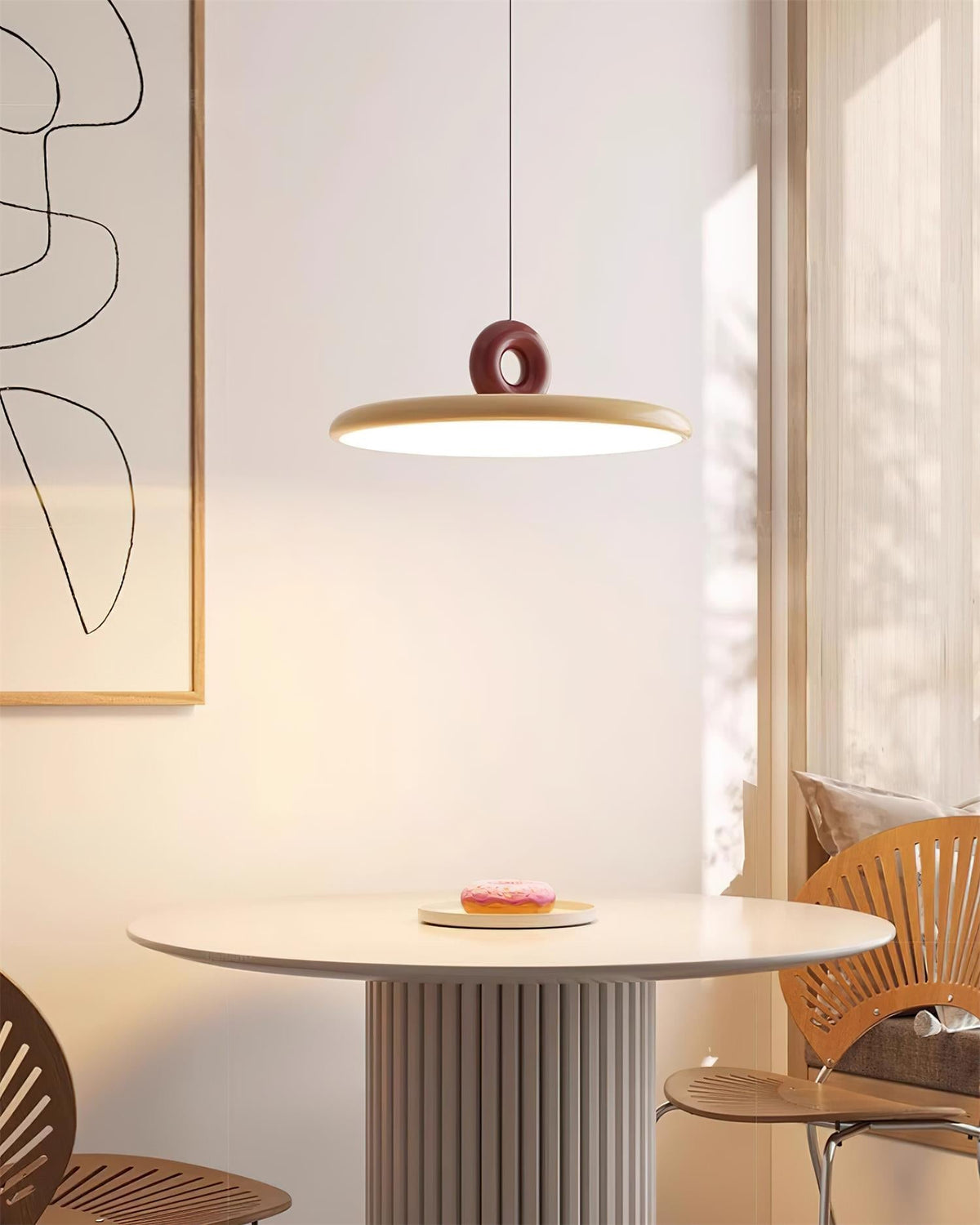 Edrenelis Acrylic Pendant Light-Moonnatur