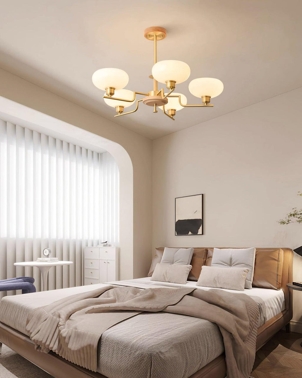 Lovenaria Glass Chandelier-Moonnatur