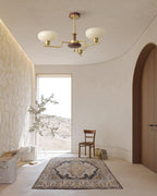 Lovenaria Glass Chandelier-Moonnatur