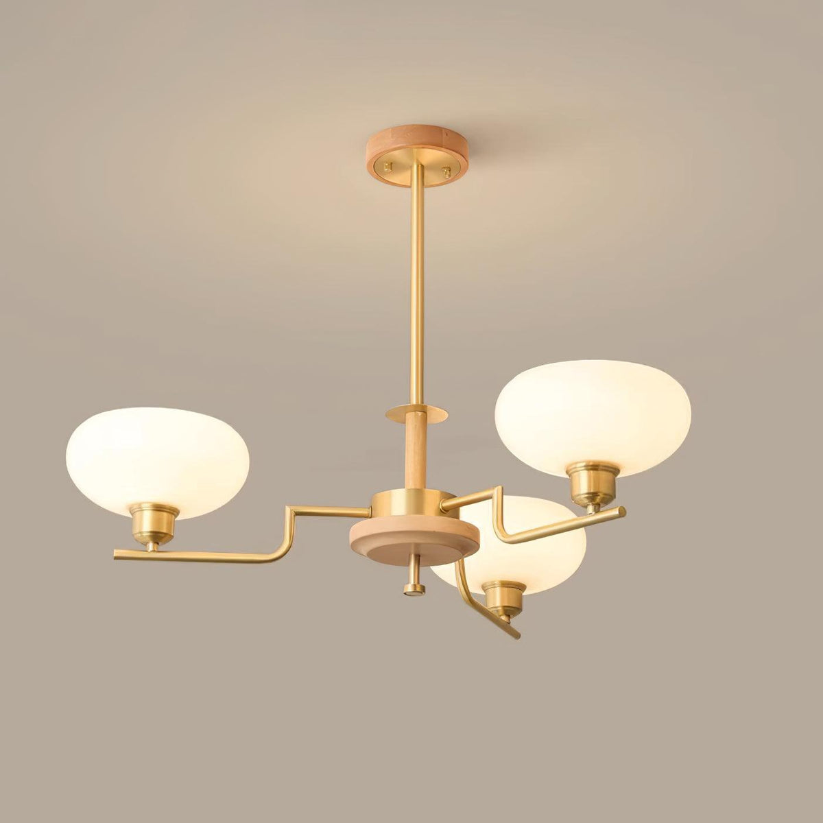 Lovenaria Glass Chandelier-Moonnatur