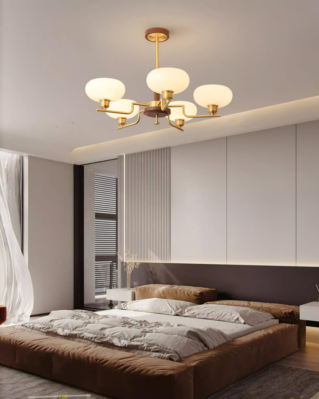Lovenaria Glass Chandelier-Moonnatur