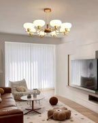 Lovenaria Glass Chandelier-Moonnatur
