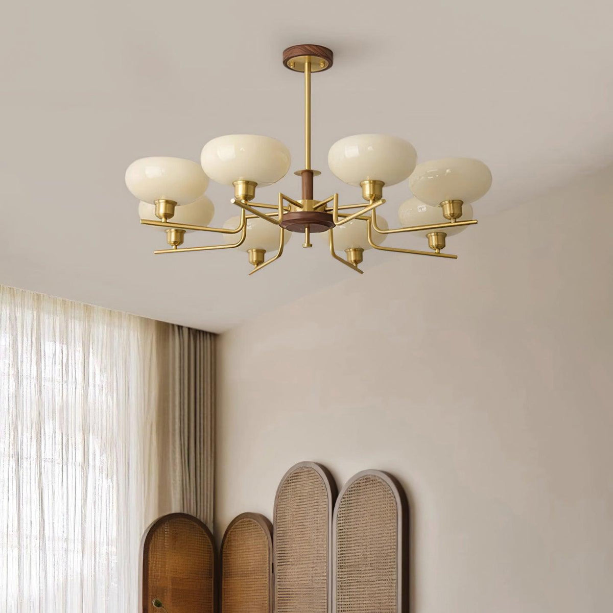 Lovenaria Glass Chandelier-Moonnatur