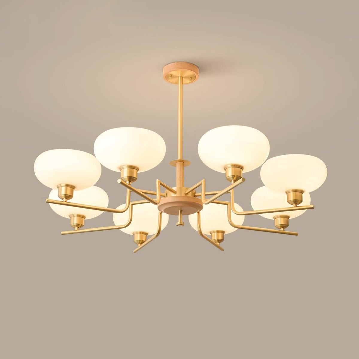 Lovenaria Glass Chandelier-Moonnatur