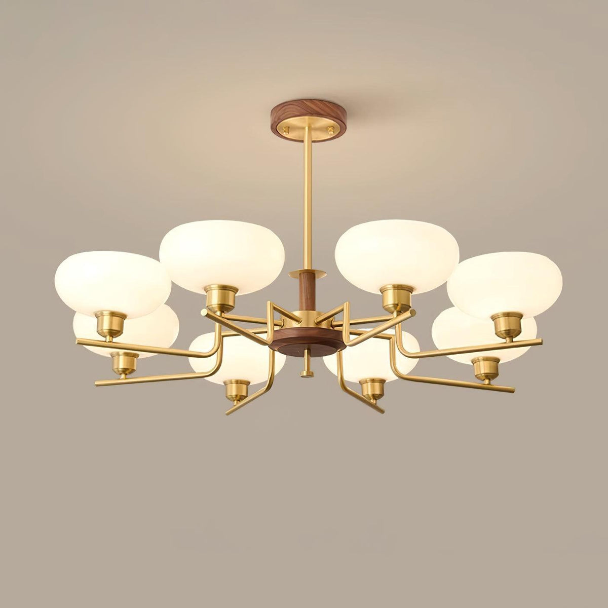 Lovenaria Glass Chandelier-Moonnatur