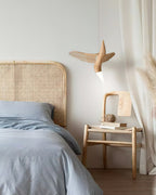 Lavenaria Wood Pendant Light-Moonnatur