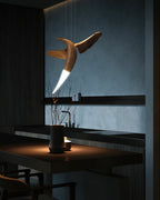 Lavenaria Wood Pendant Light-Moonnatur