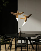 Lavenaria Wood Pendant Light-Moonnatur