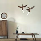 Lavenaria Wood Pendant Light-Moonnatur