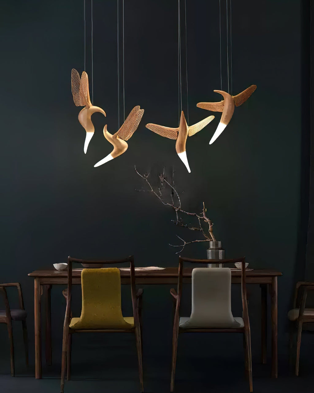 Lavenaria Wood Pendant Light-Moonnatur