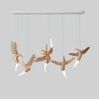 Lavenaria Wood Pendant Light-Moonnatur