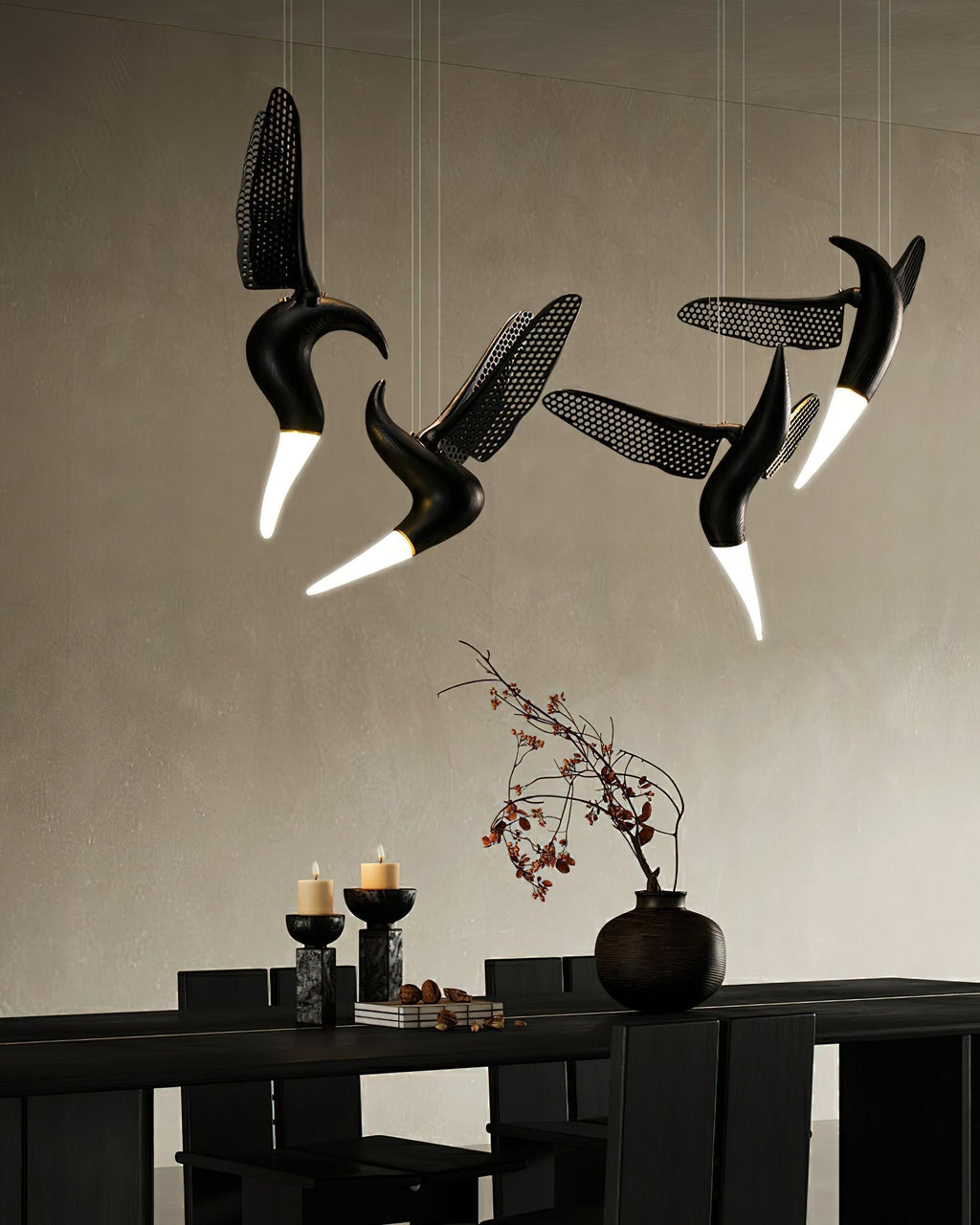Lavenaria Wood Pendant Light-Moonnatur
