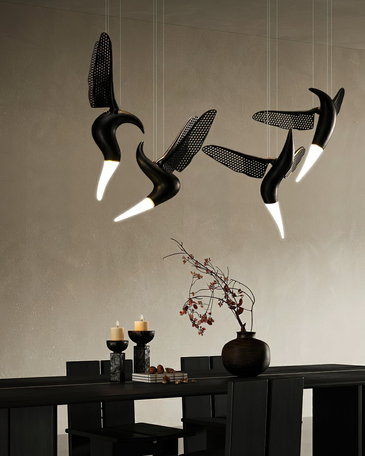 Lavenaria Wood Pendant Light-Moonnatur