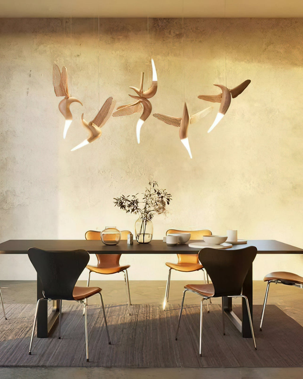 Lavenaria Wood Pendant Light-Moonnatur