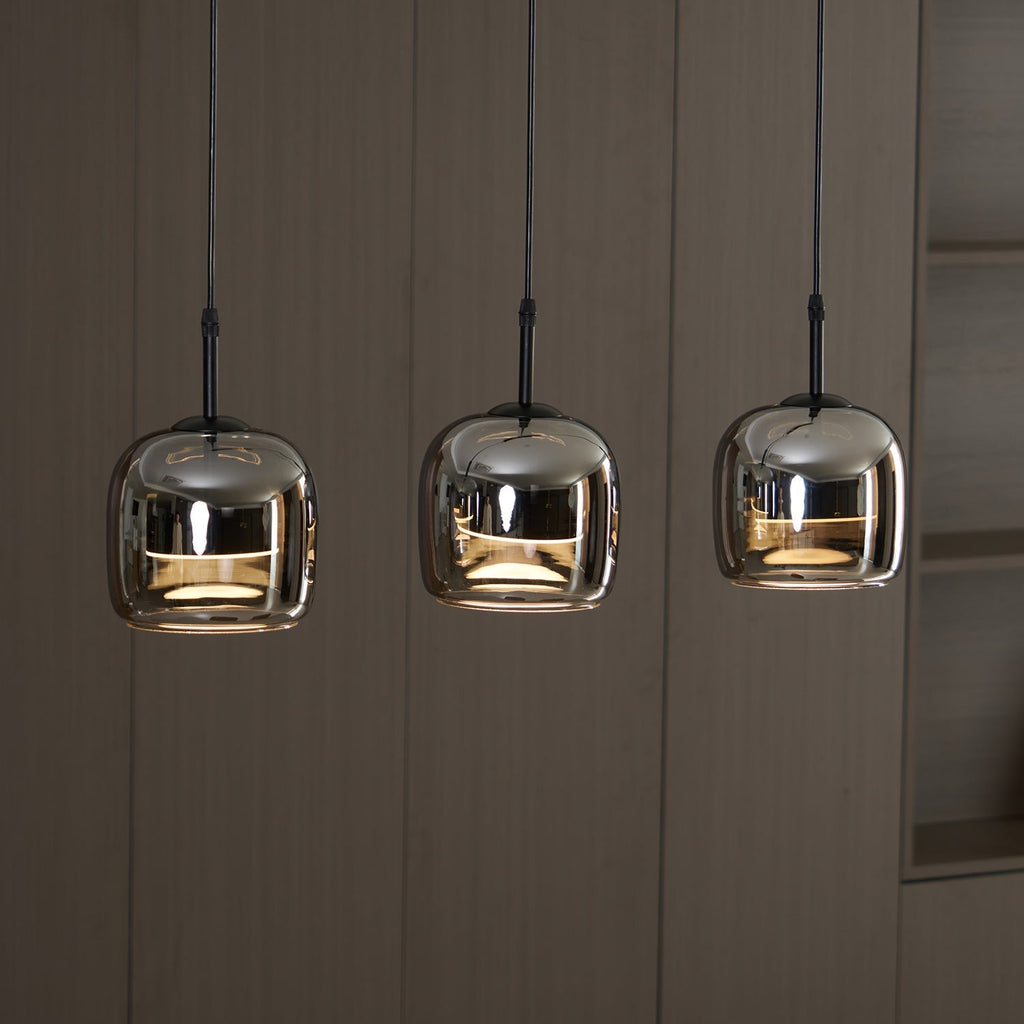 Dunselfield Glass Pendant Light-Moonnatur