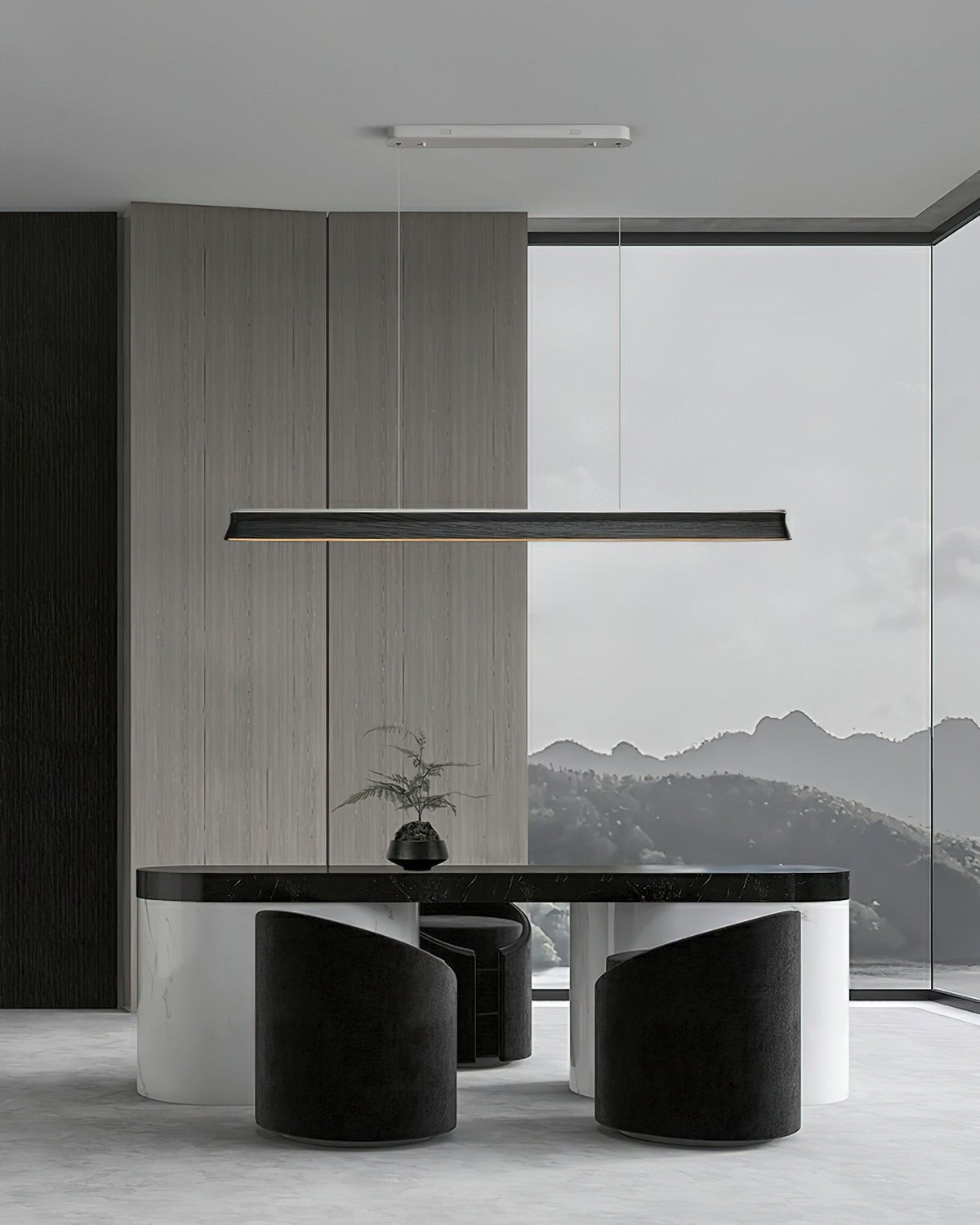 Jolenne Wood Pendant Light-Moonnatur