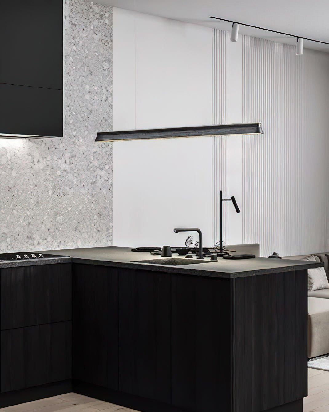 Jolenne Wood Pendant Light-Moonnatur