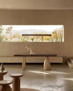 Jolenne Wood Pendant Light-Moonnatur