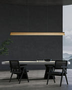 Jolenne Wood Pendant Light-Moonnatur