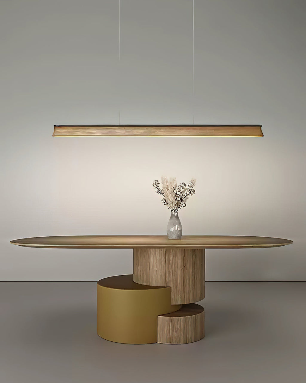 Jolenne Wood Pendant Light-Moonnatur