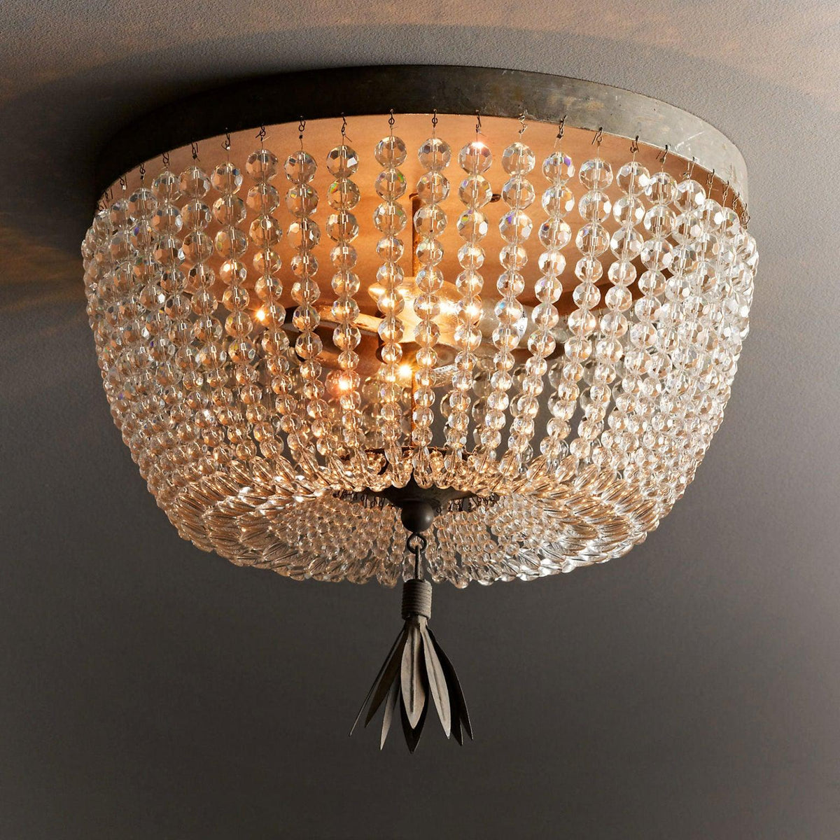 Mirelune Crystal Ceiling Lamp-Moonnatur