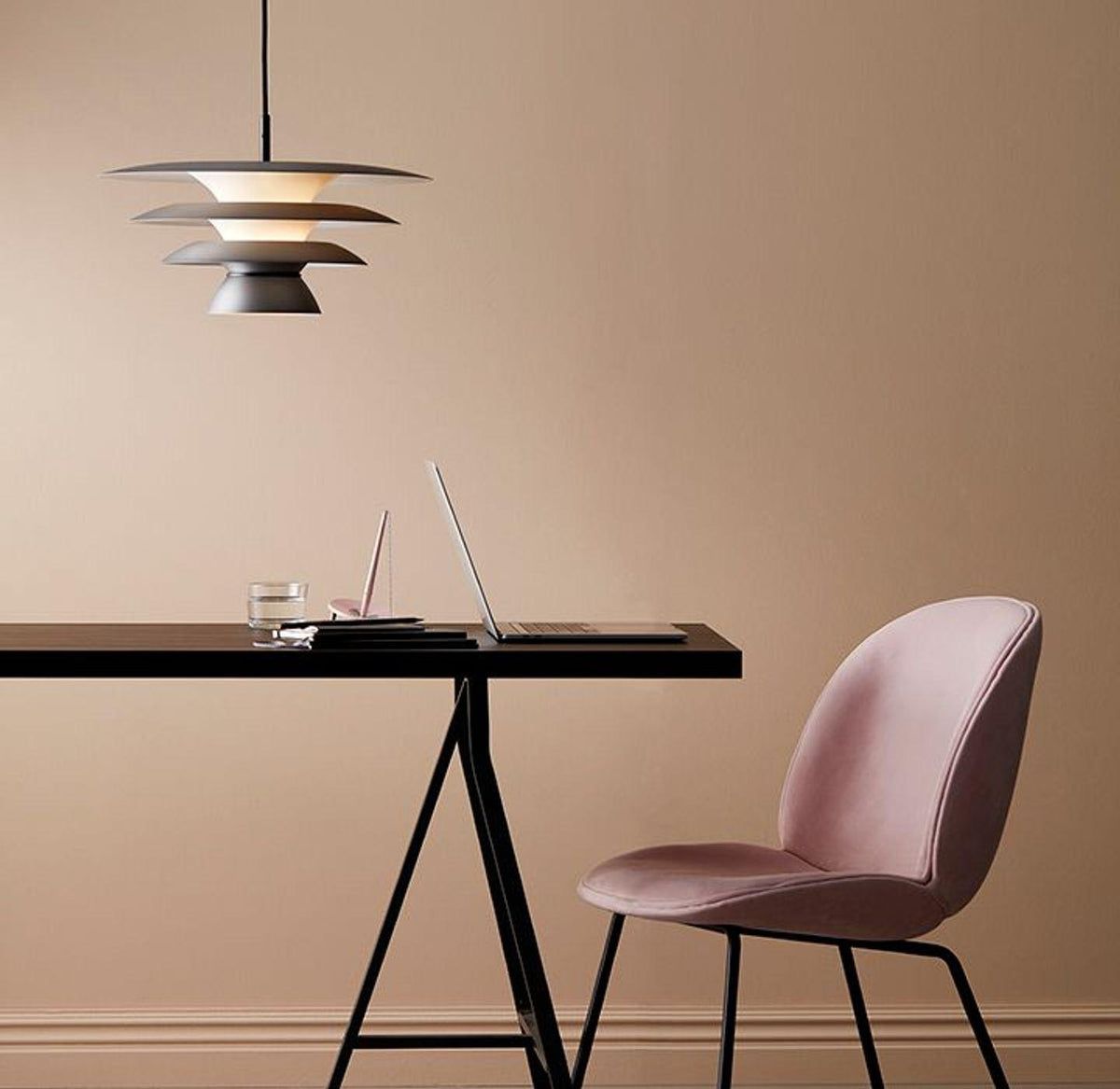 Meldengrove Aluminium Pendant Light-Moonnatur